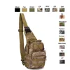 Outdoor Sports Hiking Sling Bag Shoulder Pack Camouflage Tactical Molle Combat Chest Bag NO11-100