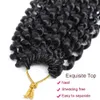 1packs Passion Hair 18 Inch Long Bohemian Braids Water Wave For Passion Crochet flätande hår Syntetiskt hårförlängning7638278