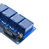 10st 4 Way Relay Module 5V 12V 24V 4 Kanal Relä Module Arm PIC AVR DSP ELEKTRONIC 5V 4-kanals relämodul Freeshipping