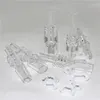 Rauchquarzspitzen für Glass NC Kit mit Dab Straw Oil Rigs Silikonpfeife