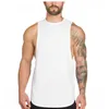 2019 neue Mode-Fitnessstudios Kleidung für Männer Workout Singlet Bodybuilding Tank Top Rundhals Männer Fitness Weste Muskel ärmelloses Shirt321v