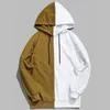 Adult Unisex Men Stitching Hoodie Cotton Hooded Jacket Jumper Causal Basic Blank Plain Sweatshirts13488456