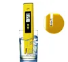 Partihandel HOT 60PCS Digital pH Tester Fick Portabel Pool Vatten Vin Kvalitet Mat Akvarium Hydroponics Meter Sn2102