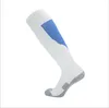 新しい男子サッカーソックス子供用タオルの底の靴下は膝の通気可能スポーツソックスの上に靴下