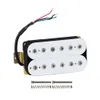 1PCS Elektrische Gitarre Doppel Coil Humbucker Pickup Brücke/Hals Passive Pickup w/Höhe Stellschrauben Multi Farben