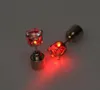 Ny mode Uppdaterad version Multicolor Led Light Zircon Kvinnor Stud Örhängen Alloy Smycken Earing A814