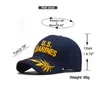 Embroidery New US Baseball Caps Retro Sports Baseball Caps Unisex Casual Snapback Hat Hip Hop Caps2523268