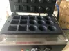 Envio rápido Mini máquina elétrica de torta de ovo com 15 furos Máquina de sorvete de casquinha Total 1500 W