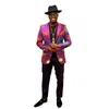 Spring Blazers Men Blazer Costume Homme Africa Bazin Riche 6XL Ropa para hombre Vestidos Formales Envío gratis 6xl BRW WYN202