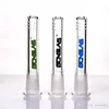 Försäljningskampanjer Hookahs Mini Beaker Bottom Bongs Glass Bong 10 "Rasta Heady Water Pipes 18,8 mm Joint Brand Pipe Bonglas