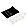 9pcs Set Whisky Stones Natural Whiskies Stone Cooler Whisky Rock Soapstone Ice Cube Avec Velours Pochette De Rangement Bière Vin Cubes DBC BH3526