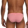 Cueca homens sólida algodão pênis bolsa cueca roupa interior Gay algodão Sexy push up men briefs hombre calcinha Shorts underpanties