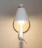 Nordic LED Wandlamp Bird Light Modern Slaapkamer Nachtkastje Lamp Woonkamer Corridor Decoratie Blaker Wandlichten Armaturen E27 AC Myy