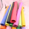 50*50 Cm fai da te multicolore carta in schiuma PE fatta a mano spugna piega Scrapbooking artigianato fiori sfondo carta regalo Decor carta PE