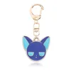 Carro bonito Chaveiro Chaveiro Esmalte Liga Animal Coração Asas Star Pingente Charms Bolsa Jóias Chaveiros Metal Keyring Holder Decor