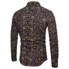 Casual Men Tracksuit Män Två Pieces Set Ny Fashion Sleeve Shirt Blus Höst Varumärke Kläder Top + Byxor Ställer in Feb6