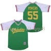 55 Kenny Powers Jersey Hokkaido Nippon-Ham Fighters 11 Shohei Ohtani Eastbound e Down Mexican Charros Movie Baseball Jersey 100% cucito