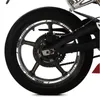 Adesivos refletivos à prova d'água para aro de motocicleta, decalques decorativos personalizados antiarranhões para suzuki gsxr2969809