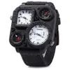 Shiweibao J1169 Watches Men Dial Big Dialmovement Sport Quartz Watch Men Military Compass Canvas Wristwatches Relogio Masculino6388606