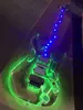 Chitarra elettrica colorata a LED LED ACRILICA ELETTRICA con floyd rose bridgehsh pickupscan essere personalizzato8226002