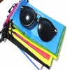 Kolorowe okulary do okularów Soft Wodoodporna torba przeciwsłoneczna Przenośne okulary sznurkowe Przypadki Pakiet Torba docelowa Biżuteria