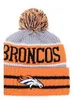 Inverno den gorro lateral tempo frio esporte malha chapéu de lã de malha adulto gorro quente boné de beisebol denver gorro 016092183