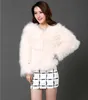 Autumn winter new women's fashion ostrich fur grass coat turkey feather coat short paragraph 896