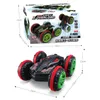 Controle de quatro rodas Remote Control Amphibious Stunt Veículo 2.4G À Prova D 'Água Tanque de Condução Dupla Ao Ar Livre Boy Brinquedo