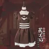 Anime tuvalete bağlı Jibaku shounen hanako-kun yashiro nene çay partisi elbise cosplay kostüm takım elbise