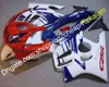 Coapling Fit для Honda CBR600 F3 Объем 97 98 CBR600F3 CBR 600 1997 1998 белый синий красный ABS Code Code Cities Kit Catings (литье под давлением)