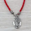 سوار جلد أحمر 20pcs - سبائك الزنك الفضية العتيقة "St Jude Thaddeus" Charms B-65