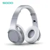 Original SODO MH1 Bluetooth hörlurarhögtalare 2 i 1 ut trådlöst headset med NFC -mikrofon för Huawei Samsung iPhone7471414