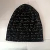 新しい秋冬ヨーロッパの女性の手紙帽子ビーニースカルキャップビッグガールレディ暖かい帽子M250