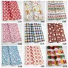 Christmas Wrapping Paper Christmas Decoration Gift Box DIY Package Paper Cartoon Santa Claus Snowman Deer Present Wrapping Paper XD22543