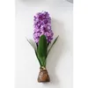 Hyazinthe mit Birne Künstliche Blume Neujahr Geburtstagsfeier Seidenblume Fotografie Requisiten für Heimtischdekoration