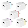 5V1A US Plug AC Power Adapter Home Trave Wall single port USB Charger for iPhone 8 7 X for Samsung HTC