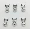 silver rabbit charms