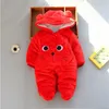 Baby Rompers Winter Newborn Clothing Todder Infant Cartoon Jumpsuit Romper Babies Hooded Rompers Newborn Winter Snowsuit Clothes281143627