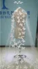 متوفر حجاب الزفاف فراشة يزين طرحة زفاف أبيض عاجي شفاف تول طبقة واحدة حجاب طويل مع أمشاط صورة حقيقية مصنوع حسب الطلب