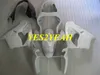 Anpassade Fairings Bodywork för Kawasaki Ninja ZX-9R ZX9R 2000 2001 ZX 9R 00 01 ABS White Fairing Body Kit + Presenter KK25