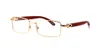 Luxary- Occhiali da sole oversize Francia top brand full frame rettangolo occhiali da sole firmati in metallo uomo donna cerniera occhiali da vista in legno lunette gafas