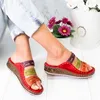 Mulheres Plataforma de Verão Chinelos de Patchwork Feminino Flip Flops Lady Casuais Cunhas Chinelos Sandálias De Costura Sandálias Confortáveis ​​Tênis