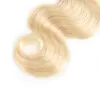 Gagaqueen 1B/613 ombre Virgin Brazilian Body Wave Hair Bundles 10 To 24 inch 100% Human Hair Extensions