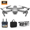 Drone HD Wide Vinkel 4K WiFi 1080p FPV Drone Video Live inspelning Quadcopter Höjd för att hålla Drone Camera vs E58