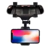 Uniwersalny Uchwyt Telefonu Samochodowego Lusterko Lusterko Car Mount Hand Darmowy Smart Telefon komórkowy Uchwyt Cradle Telefon komórkowy Posiadacze