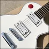 Chinese style kill switch Buckethead guitar 24 electric guitar Frets white alpine guitar selling high quality4173979