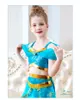 Retail Baby Girls Aladdin Lamp Jasmine Princess Outfits Children Christmas Hallowen Princess Cosplay Party Dress Costumes Clothin6510319