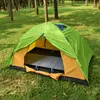 Ultraligero individual plegable cama de camping cuna de viaje Carpa cama con marco de aluminio de aleación de metal al aire libre Pesca que acampa portable Mat Camas