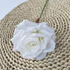 Falso tallo único Rose 11.81 "Longitud Simulación Curling Roses para bodas Flores artificiales decorativas para el hogar