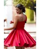 New Arrival Fashion Cocktail Dresses Handmade Flowers One Shoulder Prom Gowns Mini Short Homecoming Party Dress Club Custom Made 55